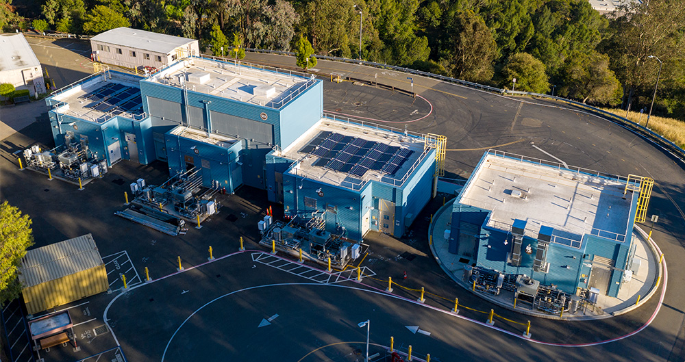 aerial view of FLEXLAB