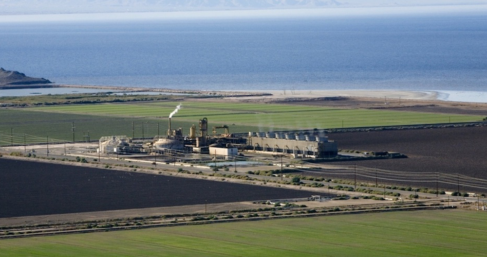 One of 10 geothermal plants operated by Berkshire Hathaway Energy’s CalEnergy at the Salton Sea. (Courtesy Berkshire Hathaway Energy)